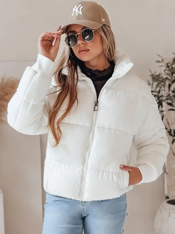 DStreet Ženska zimska jakna VIBEGIRL bijela
