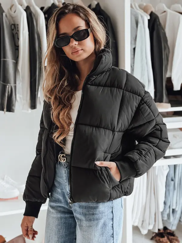 DStreet Ženska zimska jakna VIBEGIRL crna