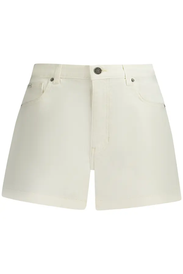 GUESS JEANS Ženske bijele traper kratke hlače Guess