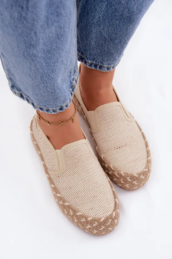 Lee Cooper Ženske espadrile na platformu s pletenim detaljima