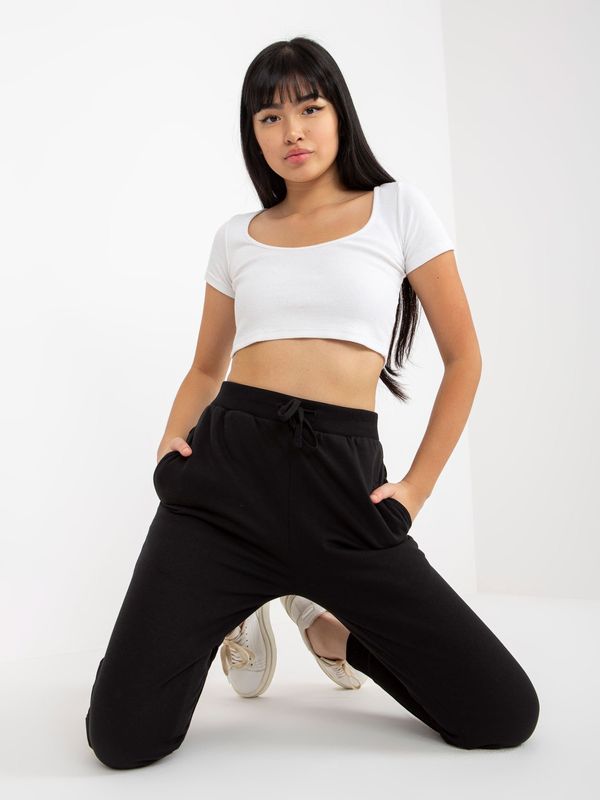 Mayflies Ženske izolirane trenirke s kravatom - crne