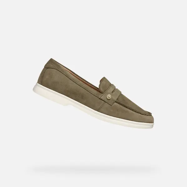 GEOX Ženske kaki sandale Geox Xand 3