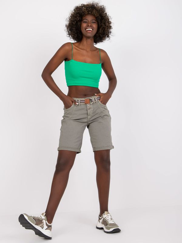 Fashionhunters Ženske kratke hlače  Fashionhunters Cotton