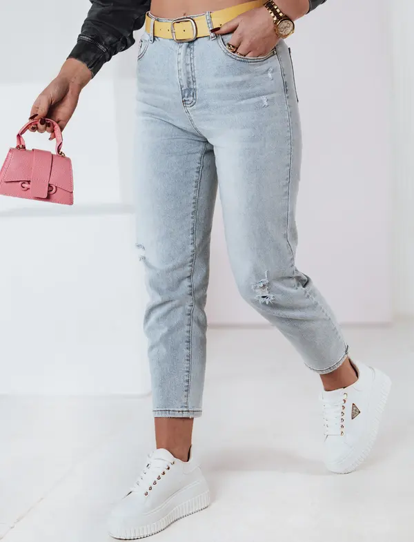 DStreet Ženske mom fit traperice JEANMOMENT