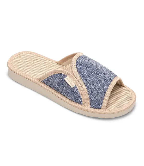 Natural Style Ženske papuče Natural Style NS-007 plavo-bež boje