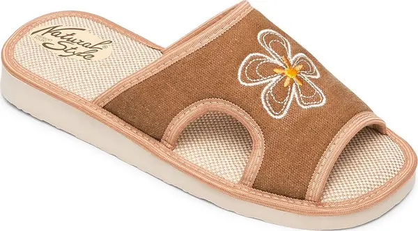 Natural Style Ženske papuče Natural Style NS-012 smeđe