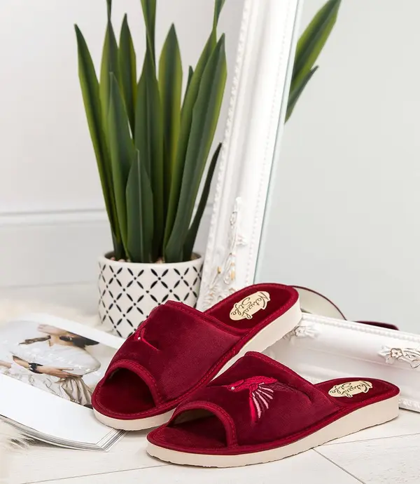 Natural Style Ženske papuče Natural Style NS-037 bordo