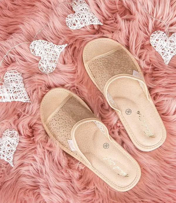 Natural Style Ženske papuče Natural Style NS-116 Bež