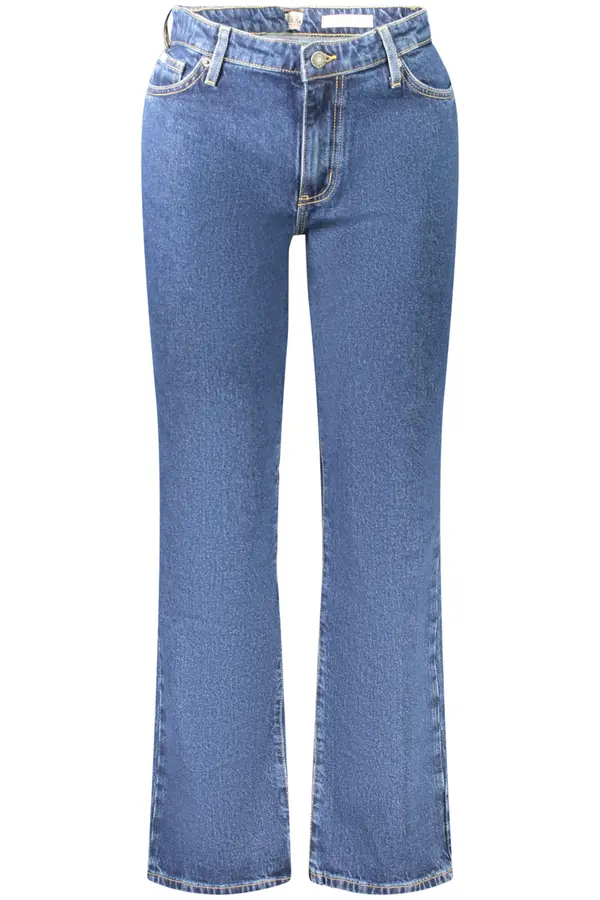 GUESS JEANS Ženske plave traperice ravnog kroja