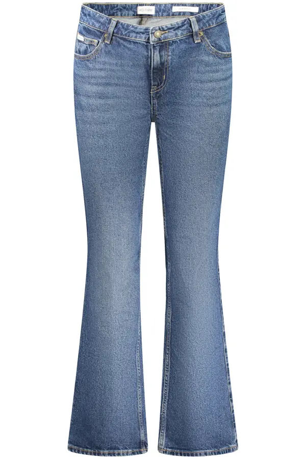 GUESS JEANS Ženske plave traperice s proširenim rukavima marke GUESS