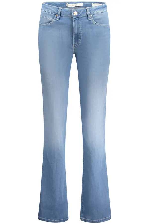 GUESS JEANS Ženske plave traperice s proširenim rukavima marke GUESS