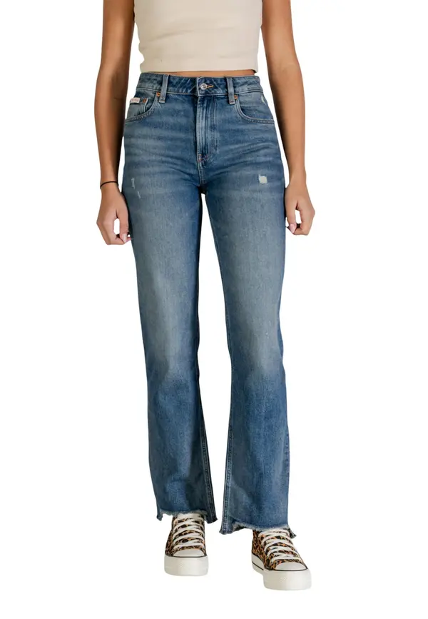 Calvin Klein Ženske ravne traperice Calvin Klein