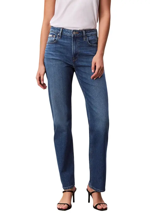 Calvin Klein Ženske ravne traperice Calvin Klein