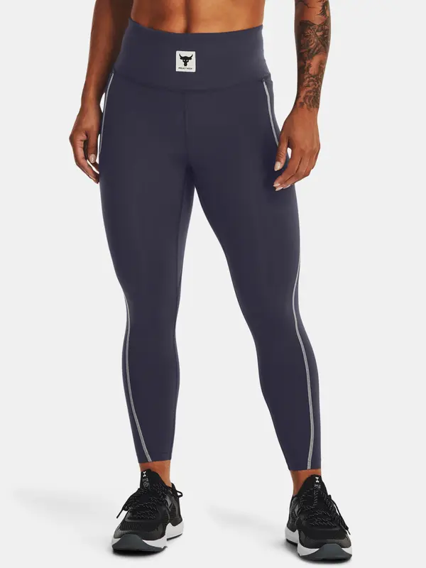 Under Armour Ženske sive tajice Under Armour Project Rock