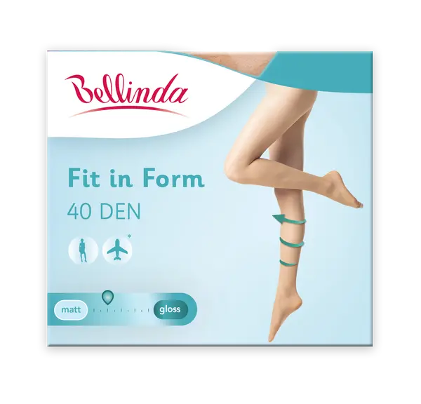 Bellinda Ženske tajice Bellinda FIT IN FORM 40 DEN