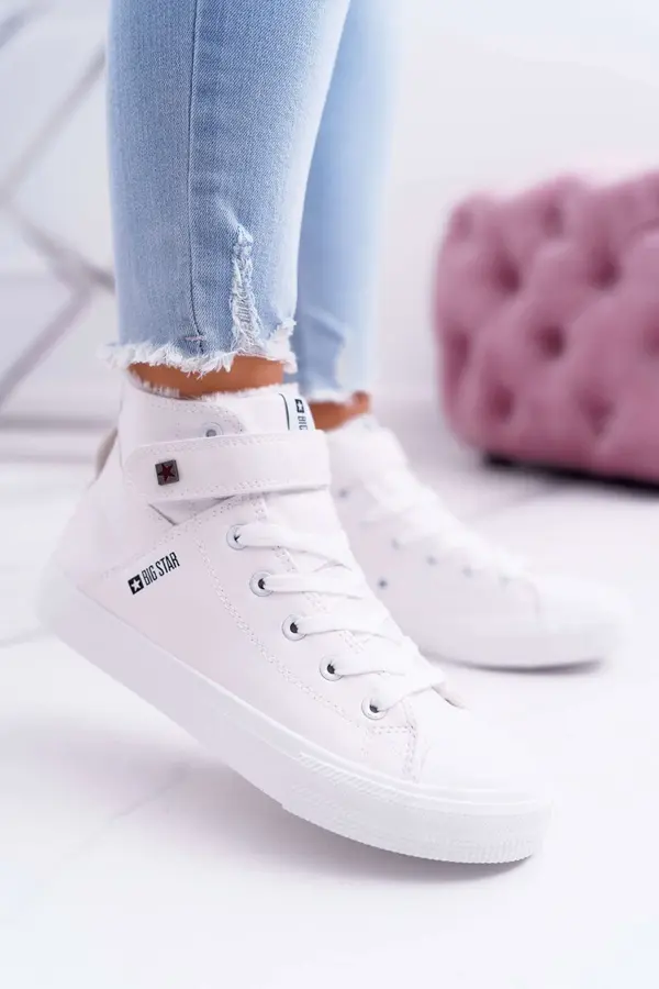 BIG STAR SHOES Ženske tenisice BIG STAR SHOES White