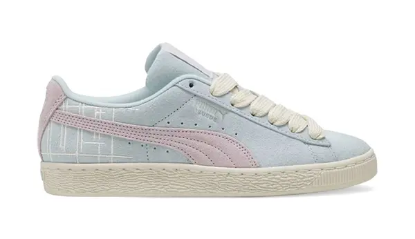 Puma Ženske tenisice Puma Suede Brand Love II plave