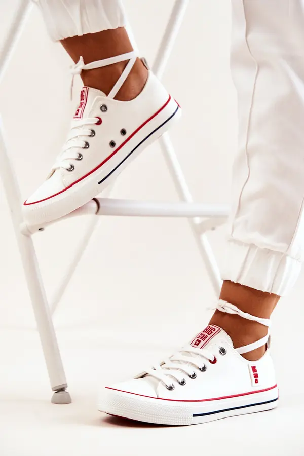 BIG STAR SHOES Ženske tenisice VELIKA ZVIJEZDA JJ274123 bijele