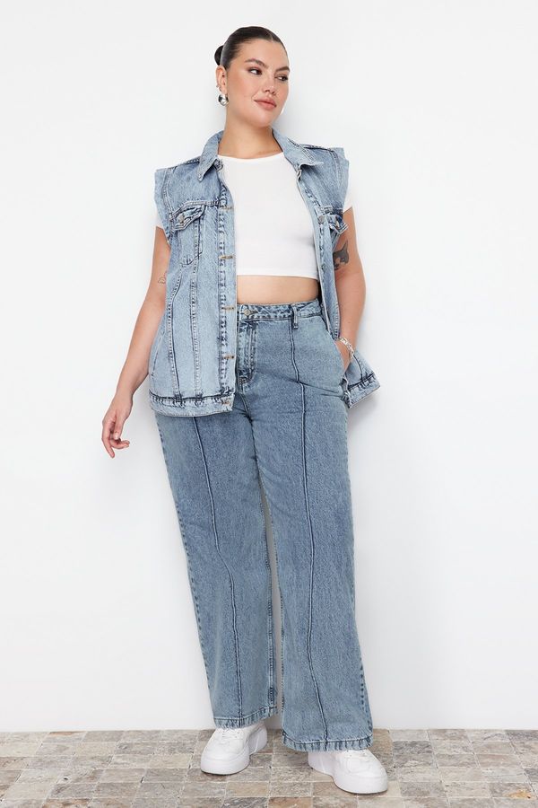 Trendyol Ženske traperice Trendyol