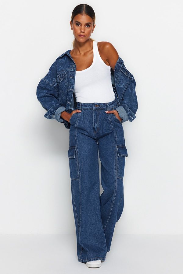 Trendyol Ženske traperice Trendyol