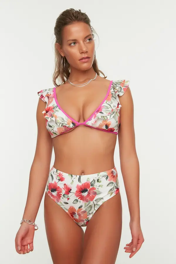 Trendyol Ženski bikini donji dio  Trendyol Multicolored
