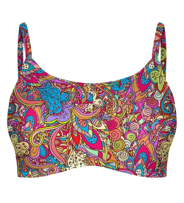 Mr. GUGU & Miss GO Ženski bikini gornji dio Mr. GUGU & Miss GO INDIAN PATTERN