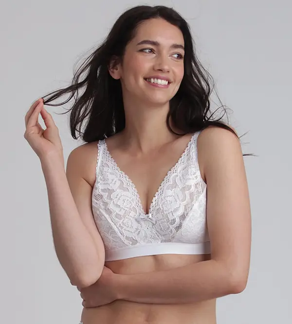 Playtex Ženski čipkasti grudnjak bez žice