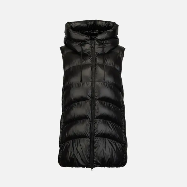 GEOX Ženski crni prsluk Geox Bleyze