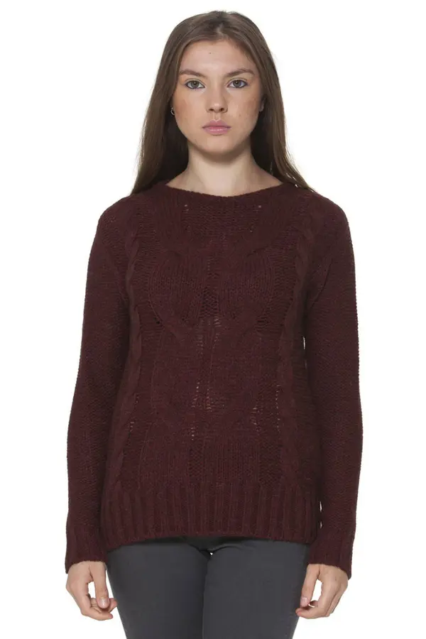Fred Perry Ženski crveni džemper FRED PERRY