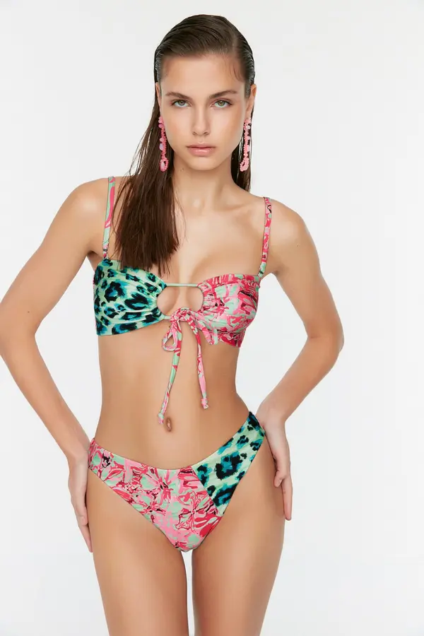 Trendyol Ženski donji dio bikinija Trendyol Patterned