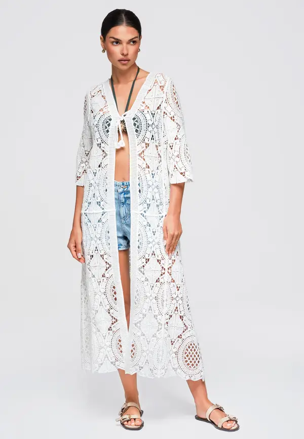 Ombre Ženski dugi kimono Ombre