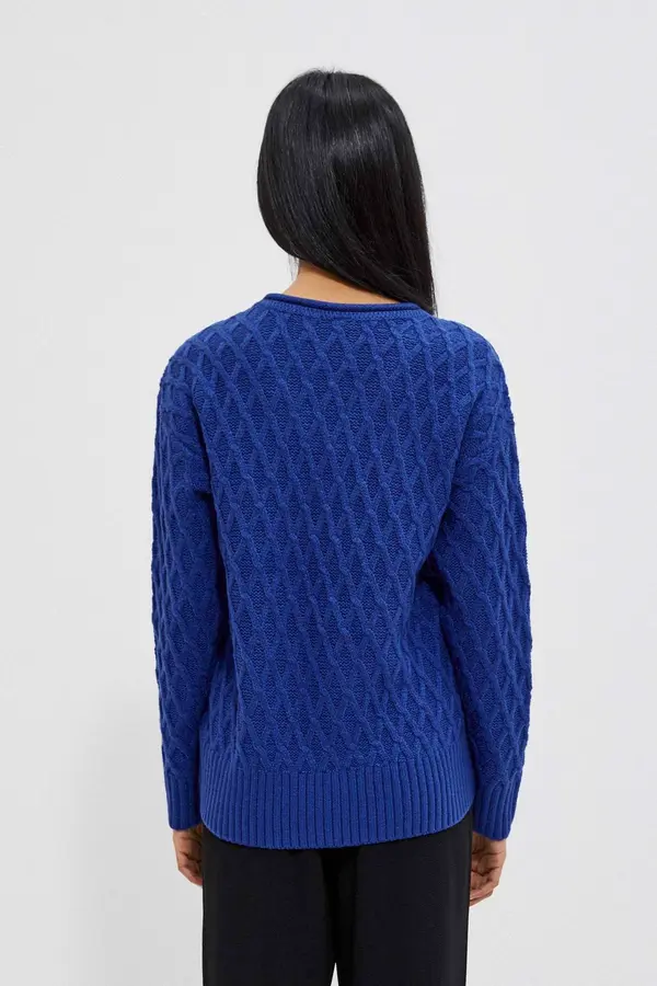 Marisse Ženski džemper Moodo Blue