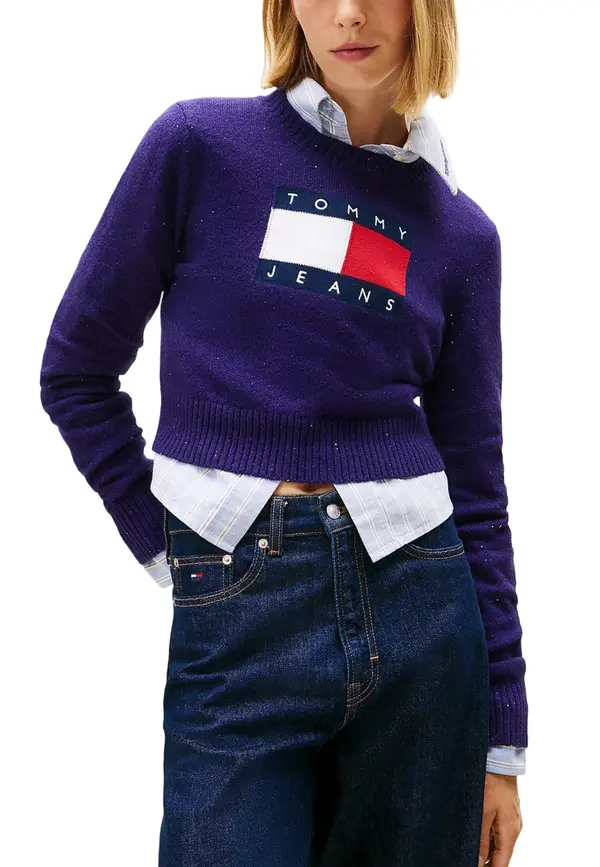 Tommy Hilfiger Jeans Ženski džemper Tommy Hilfiger