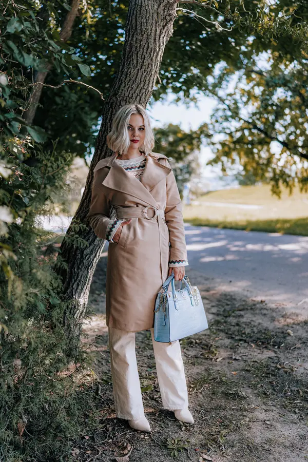 Trendyol Ženski kaput Trendyol TWOSS21TR0026/GRAY