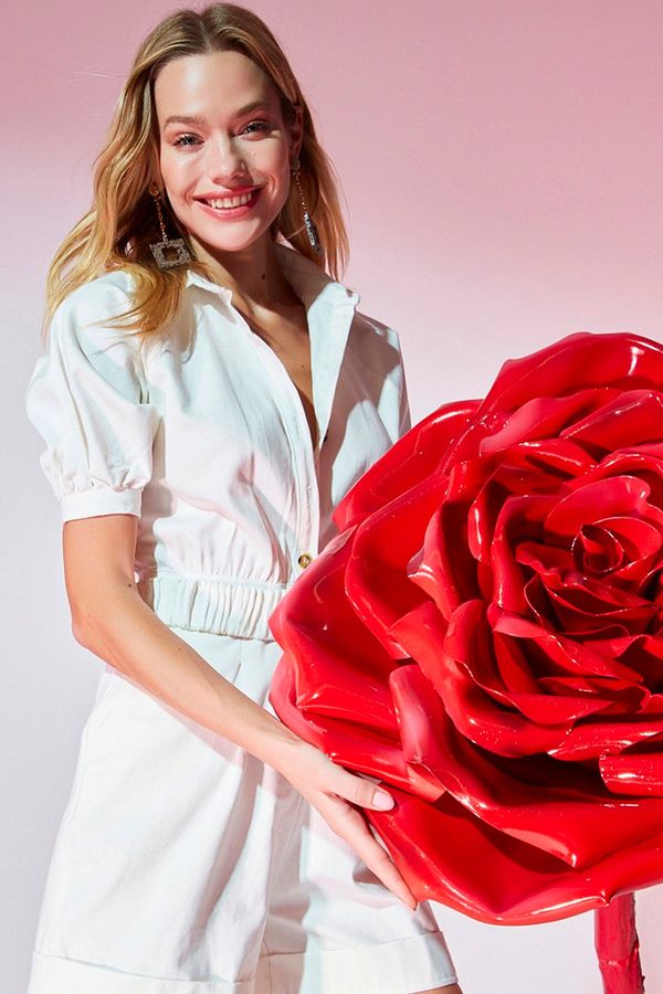 Trendyol Ženski kombinezon Trendyol Belted