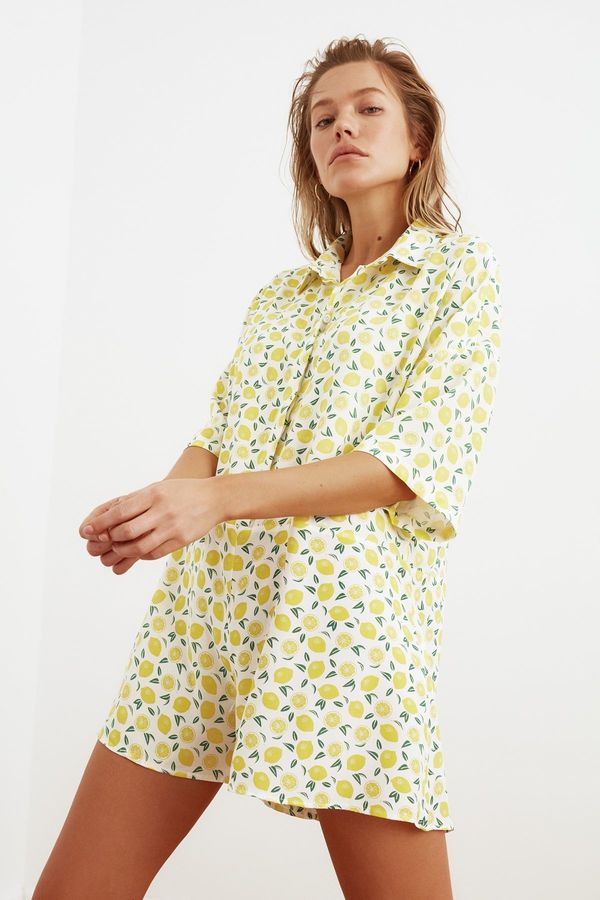 Trendyol Ženski kombinezon Trendyol Patterned