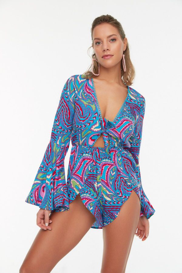 Trendyol Ženski kombinezon Trendyol Tie detailed