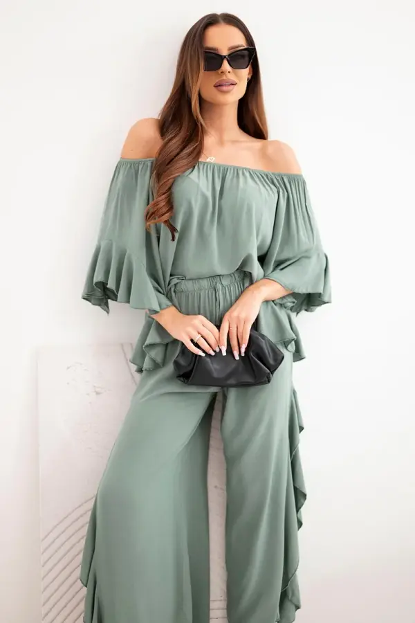 Kesi Włoski Ženski komplet Kesi Włoski boho kaki