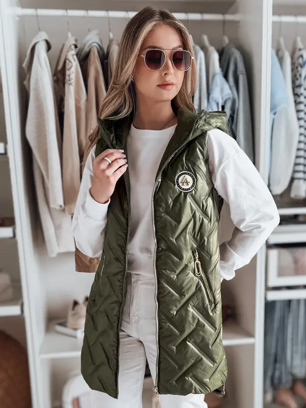 DStreet Ženski prijelazni prošiveni prsluk GRANDI