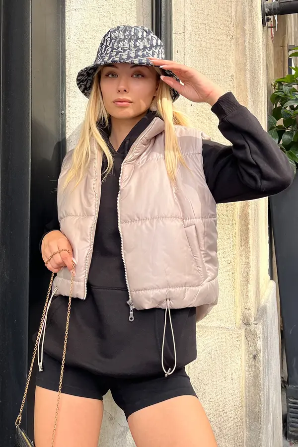 Trend Alaçatı Stili Ženski prsluk Trend Alaçatı Stili Puffer