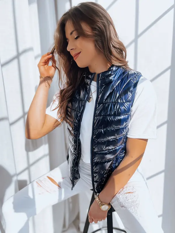 DStreet Ženski prsluk WIANO tamnoplava Dstreet