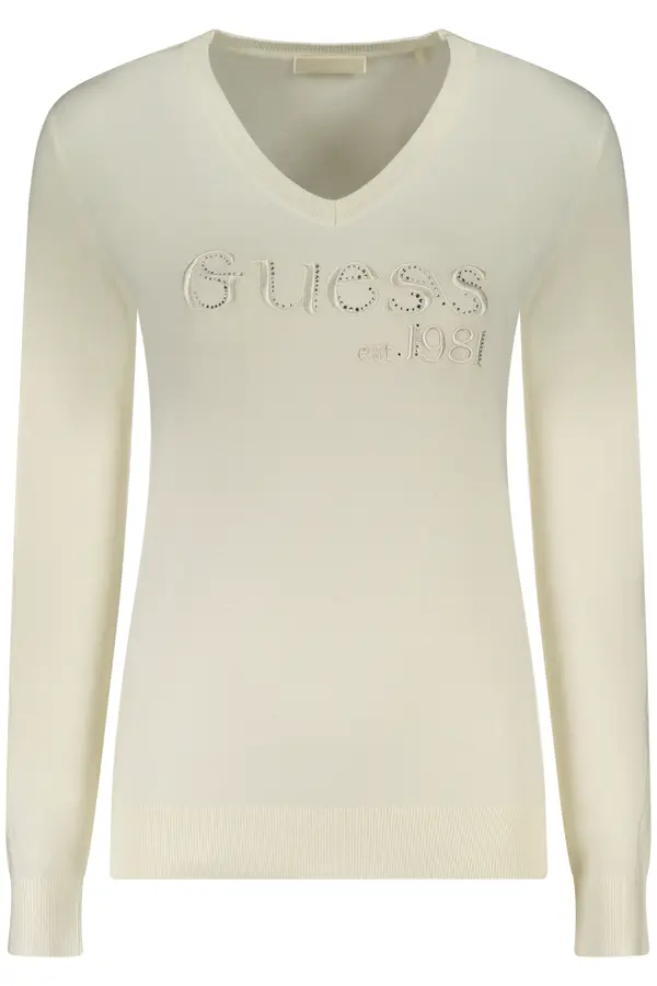 GUESS JEANS Ženski pulover s V-izrezom Guess