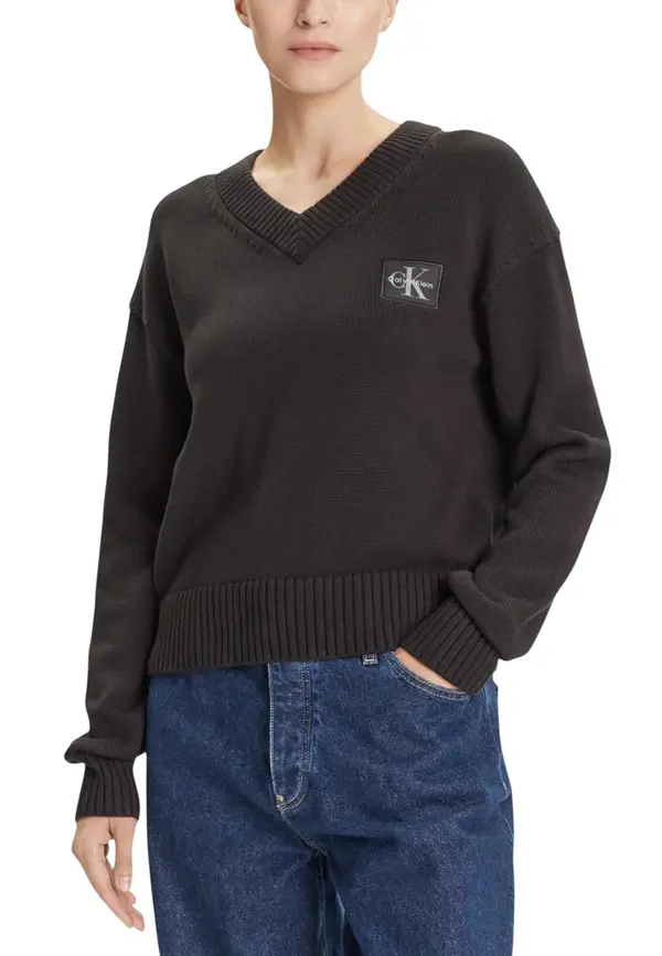 Calvin Klein Ženski pulover s V-izrezom marke Calvin Klein