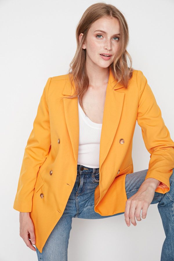 Trendyol Ženski sako Trendyol TWOSS21CE0012/ORANGE