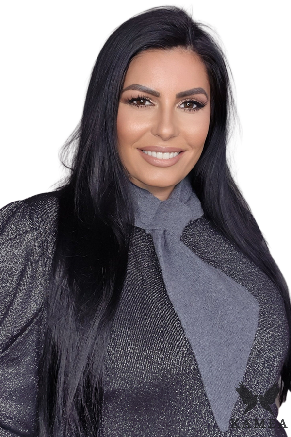 Kamea Ženski šal Kamea Kamea_Scarf_K.21.881.07_Dark_Grey