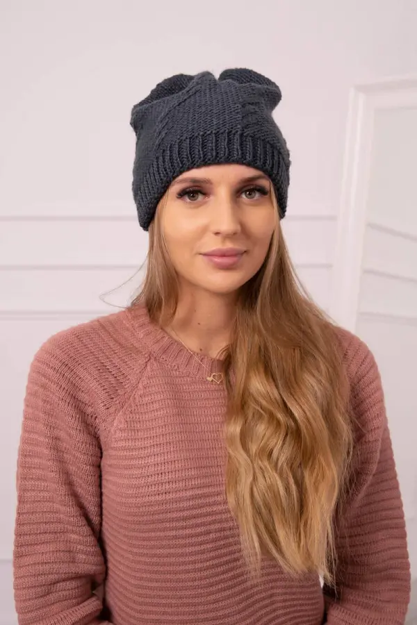 Kesi Ženski šešir Lorena K377 grafitna boja