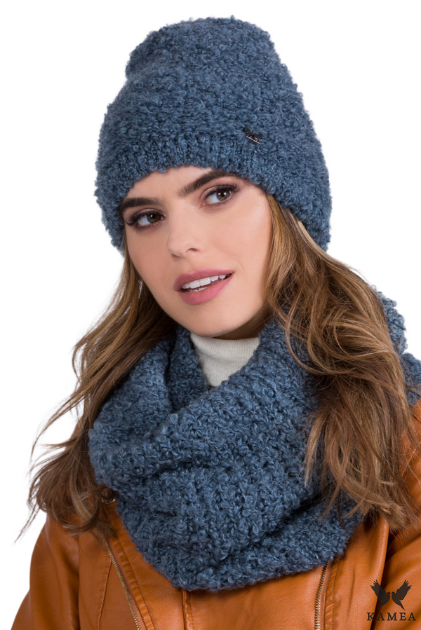 Kamea Ženski set Kamea Kamea_Set_Hat&Chimney_K.20.207.16_Jeans