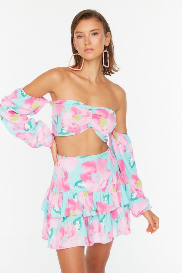 Trendyol Ženski set Trendyol Floral