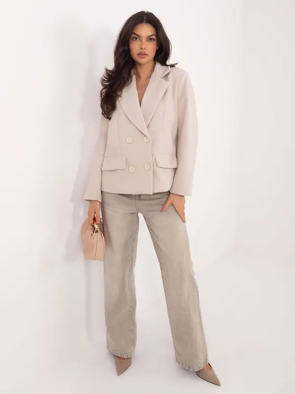 RUE PARIS Ženski svijetlo bež sako