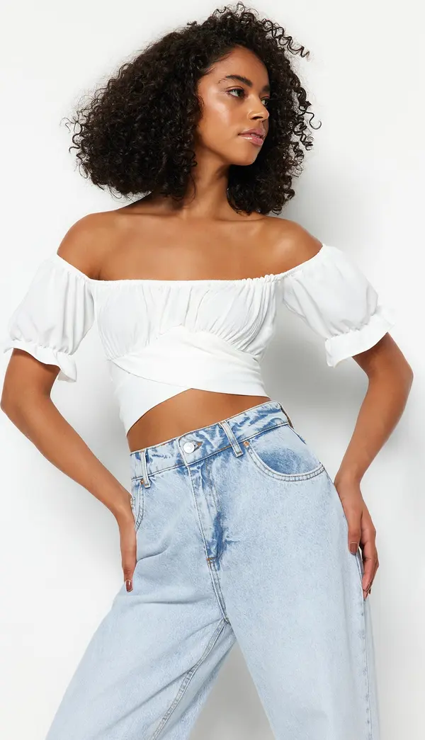 Trendyol Ženski top Trendyol Crop